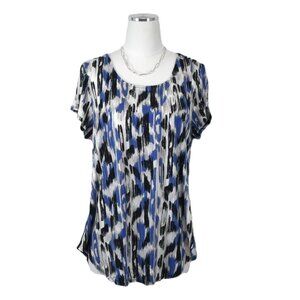 Alfani Short Sleeve Top Size Large